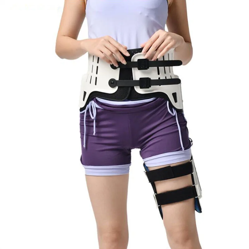 Hip Abduction Fixtion Orthosis For Dislocation of Hip Joint Leg Injury Hip Replacement Lower Limbs Extremity Paralysis Fixed
