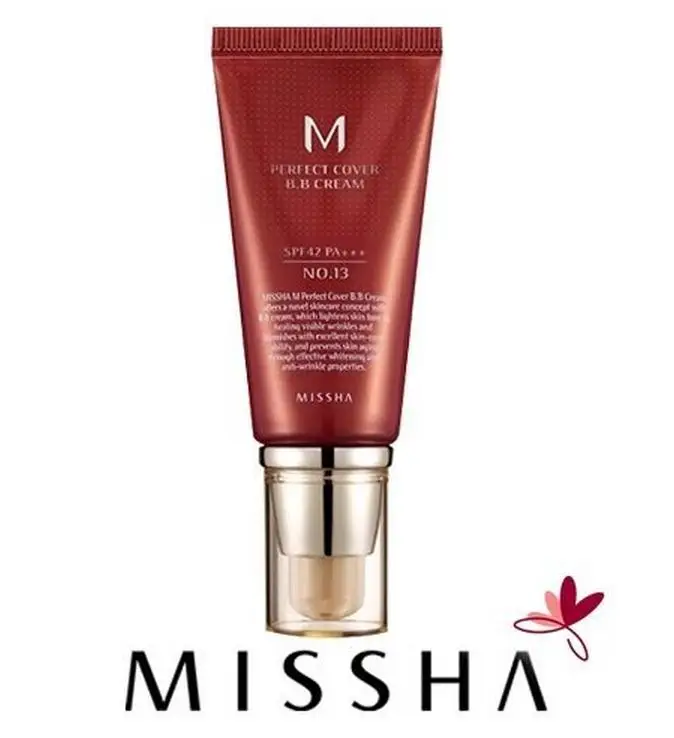 MISSHA M идеально подходит для BB Cream SPF 42 PA + #13 яркий бежевый|pa|spf |