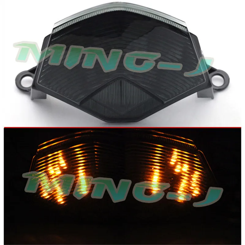 

Стоп-сигналы СИД мотоцикла мотоцикл Ремонт Аксессуары для стоп сигнала и сигнала поворота, встроенные светильники для Kawasaki ZX6R 09-10 ZX10R 08-10