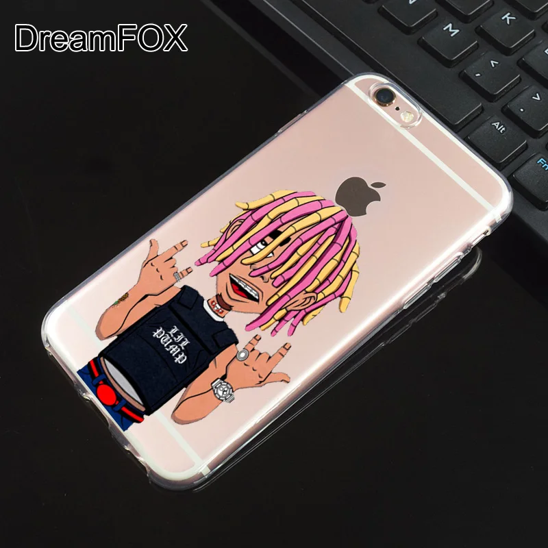 M523 Lil Pump Мягкий ТПУ силиконовый чехол для Apple iPhone 11 Pro XR XS Max 8X7 6 6S Plus 5 5S SE 5C 4 4S |