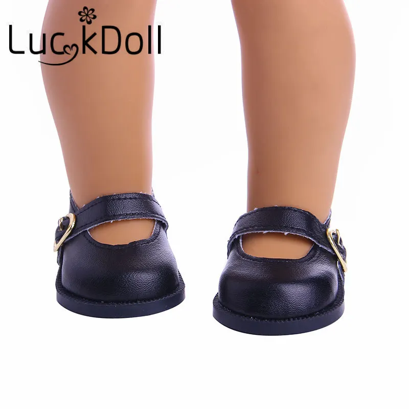 LUCKDOLL4 модели принцесса обувь подходит 18 дюймов американский и 43 см Кукла одежда аксессуары, игрушки для девочек, поколение, подарок на день рождения