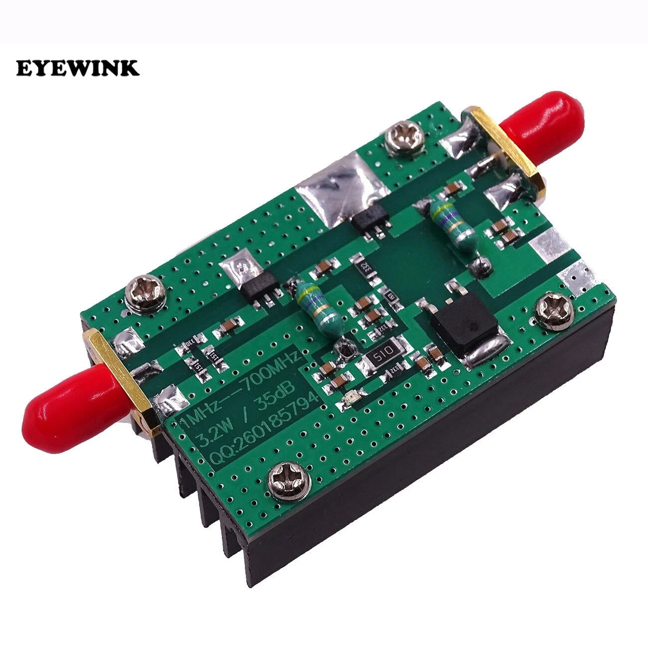 1PCS New Arrival 1MHz-700MHZ 3.2W HF VHF UHF FM Transmitter RF Power Amplifier For Ham Radio Module Board | Электронные