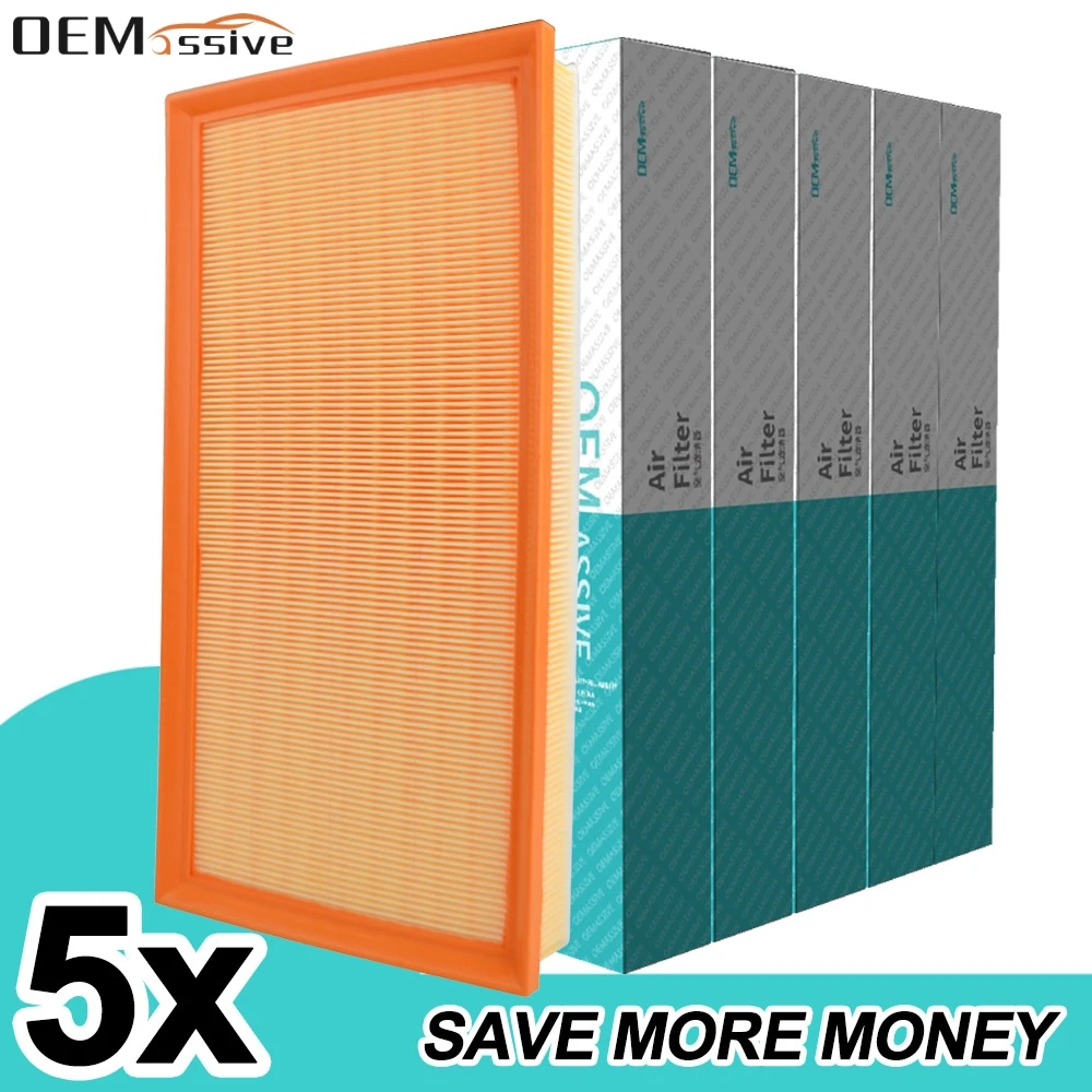 5pcs For Volkswagen VW New Beetle Seat Leon 1M1 Toledo II Skoda Octavia I 1U2 Combi 1U5 Car Air Filter 1J0 129 620 620A | Автомобили и