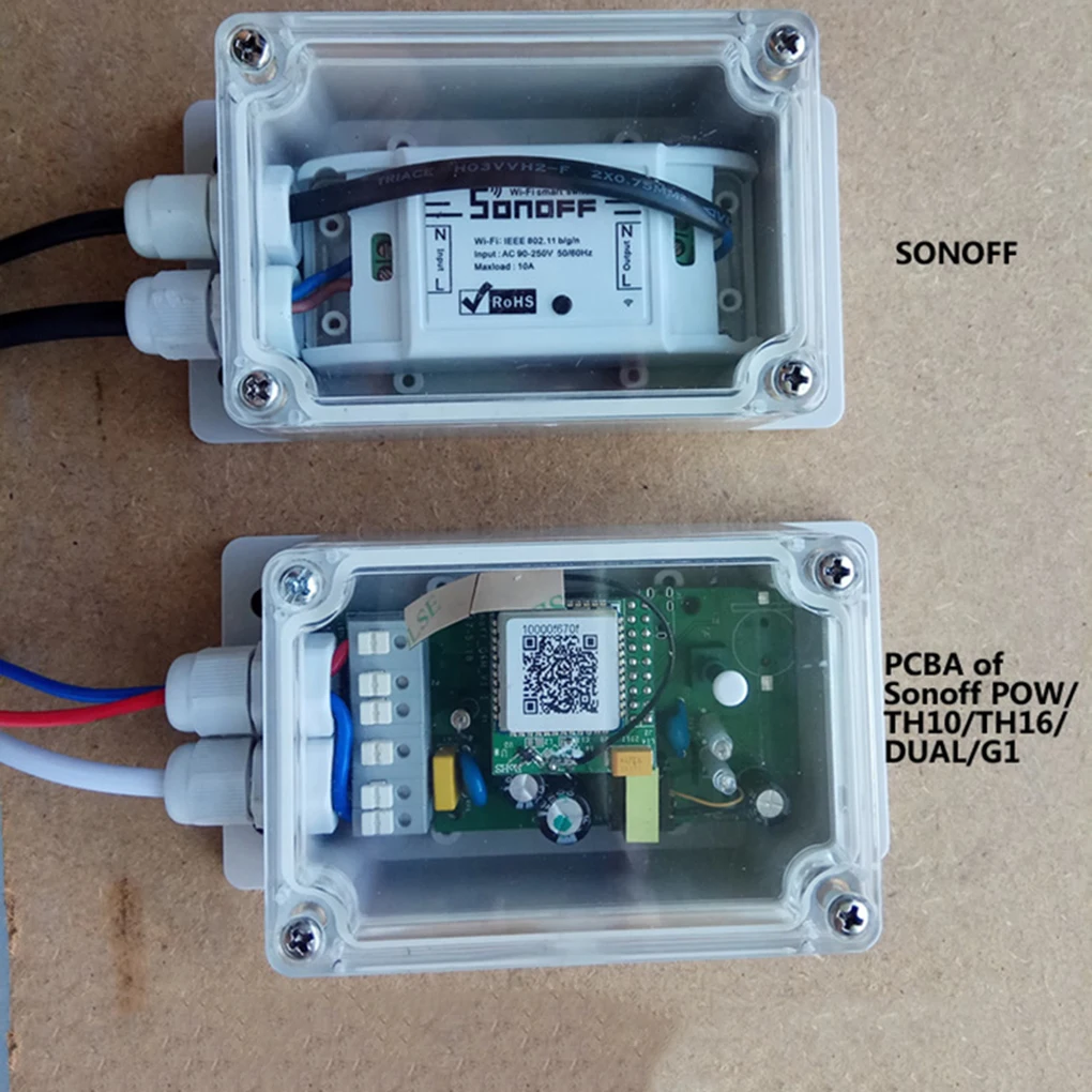 SONOFF IP66 распределительная коробка водонепроницаемый чехол водостойкий для Basic RF