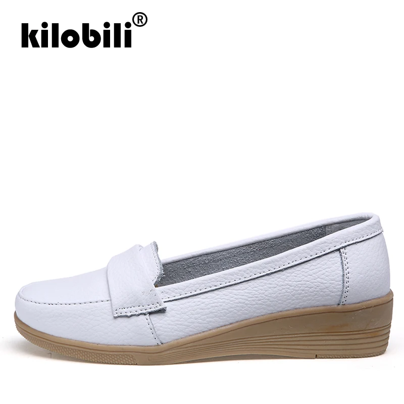 Kilobili 2019 весенняя женская обувь на плоской подошве женские летние туфли типа