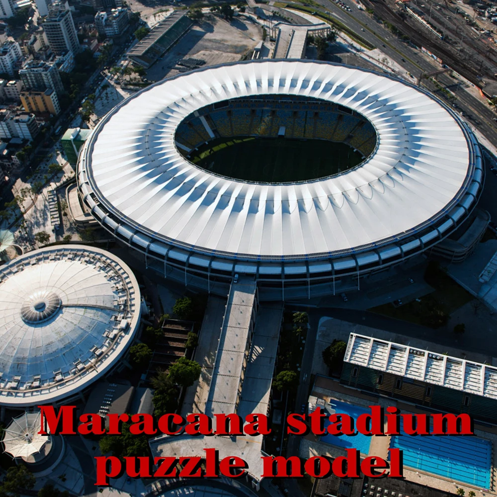 Бразильская 3D модель головоломки стадион марасана г. Rio de JaneiroOlympic Game основной