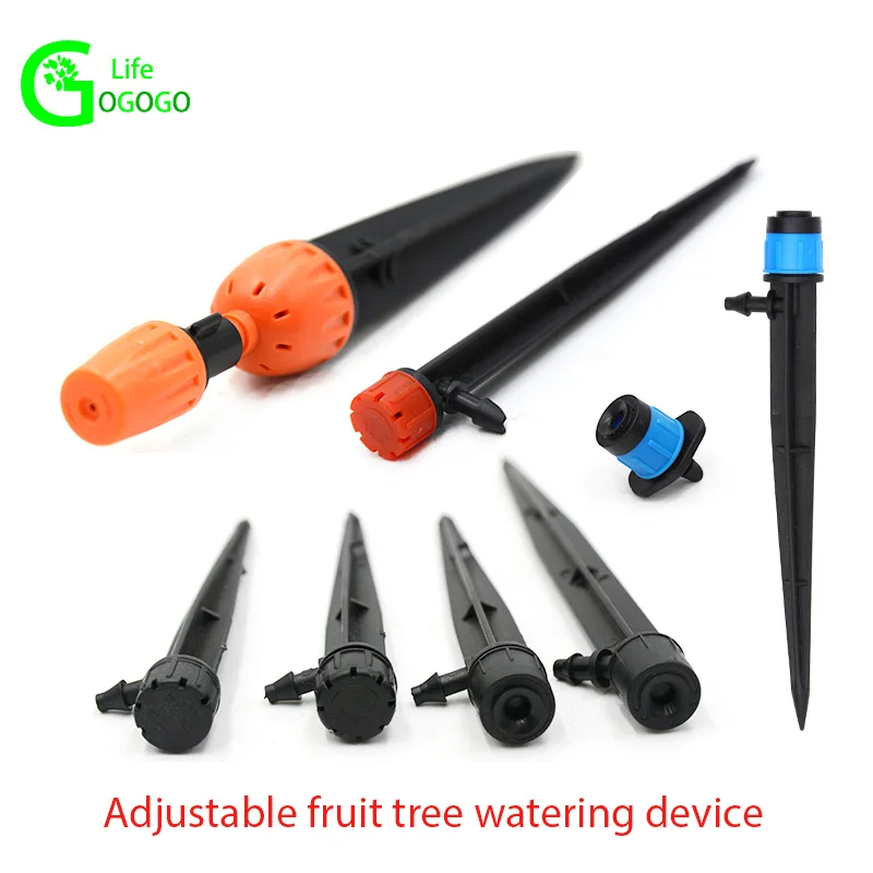 Наземная вставка Регулируемый распылитель для полива воды 8 отверстий с