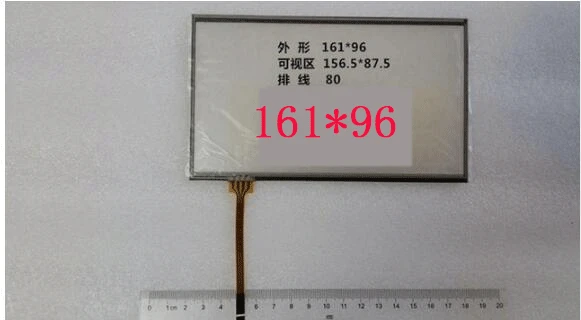 New original industrial control line 80 peripheral 161*96 resistor 4 wire touch screen glass display | Компьютеры и офис