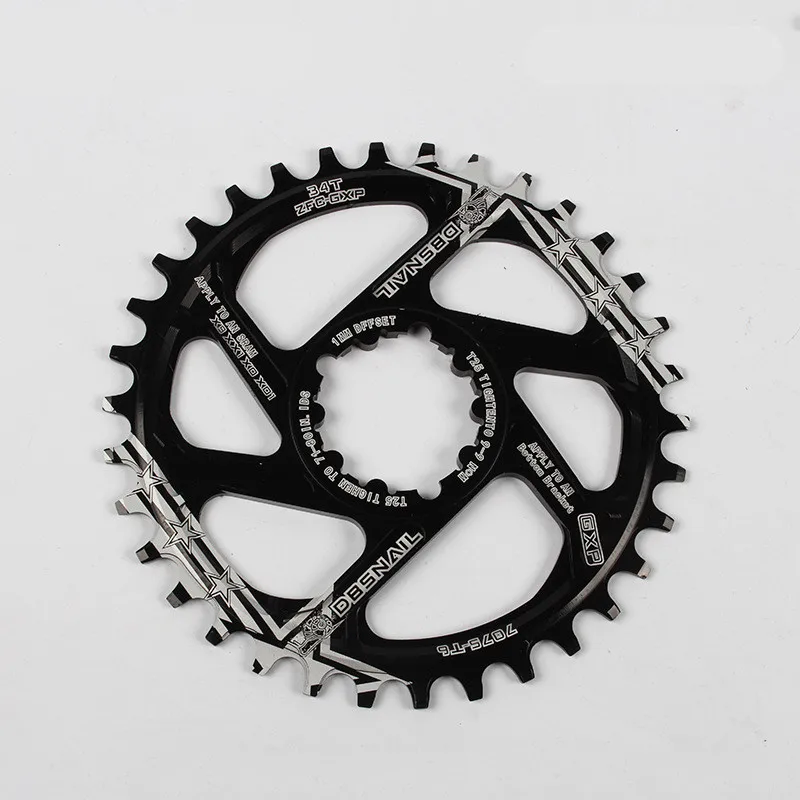 Горный велосипед цепь колеса прямое Крепление 34T 36T 38T 40T для sram Кривошип 9 10 11 12