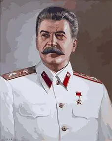 Картина по номерам Сталина сделай сам цифровая масляная на холсте настенные