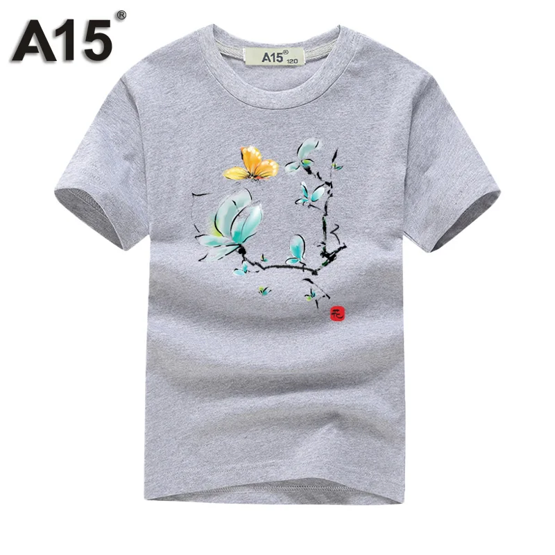 Футболка с принтом A15 3D для маленьких мальчиков футболка короткими рукавами