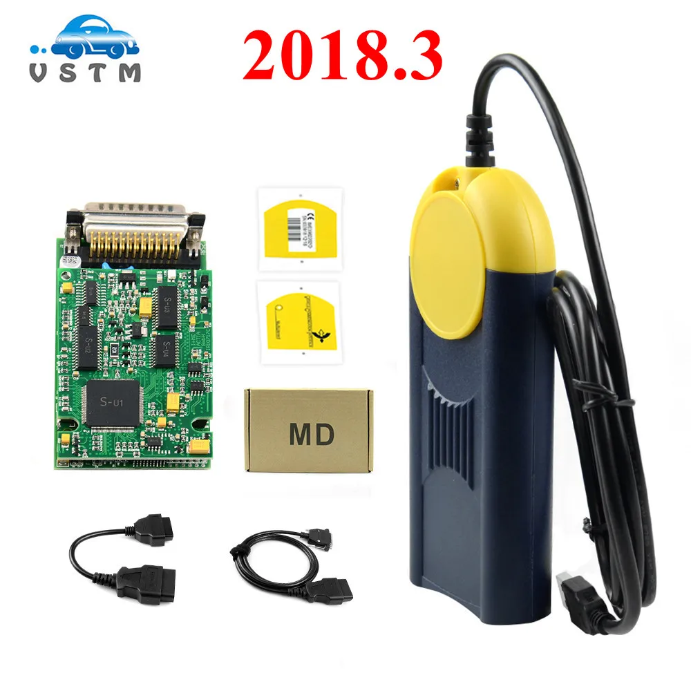 Лидер продаж многоязычное устройство доступа Muit Diag V2018 J2534 Pass Thru Obd2 автомобильный