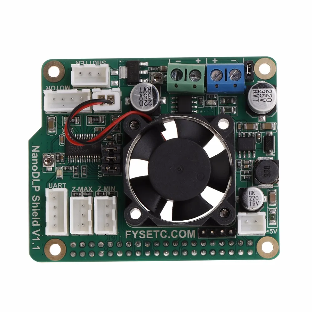 3D-принтеры аксессуар NanoDLP щит V1.1 Плата расширения для Raspberry Pi 3B
