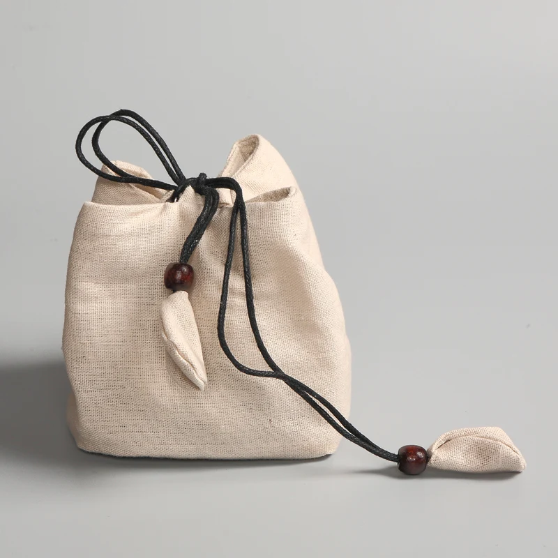 PINNY чайный набор для путешествия посылка сумка на шнурке льняной пакет чайника в