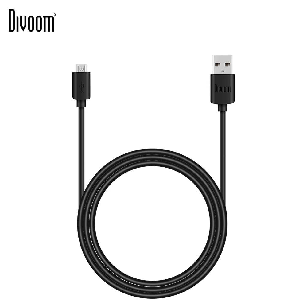 Divoom динамик Powerline Micro USB-зарядный кабель для Pixel Art беспроводной Bluetooth 5000 + изгиб