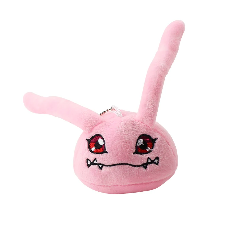 Koromon Digimon плюшевая игрушка Patamon Palmon Piyomon Tailmon Gomamon Koromon Gabumon Agumon Мягкая кукла-чучело плюшевая подвеска брелок - Цвет: Koromon