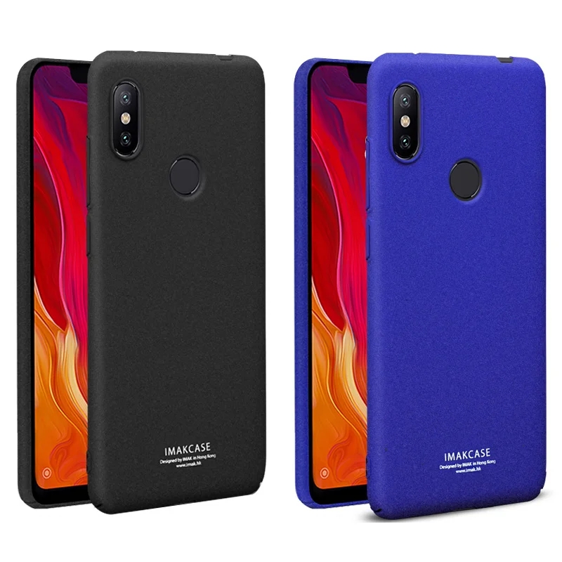 Imak ковбойский матовый чехол для Xiaomi Redmi Note 6 Pro задняя крышка защитный |
