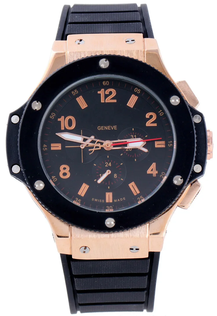 Мужской автоматические механические self-ветер роскошные розового золота серебро