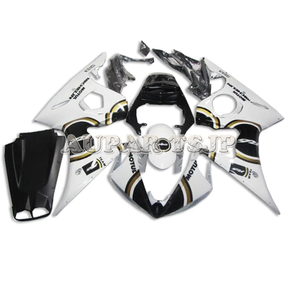 

Lucky Strike White Black Injection Injection Fairings Cowlings For Yamaha 2003 2004 2005 YZF-600 R6 03 04 05 ABS Bodywork Kit