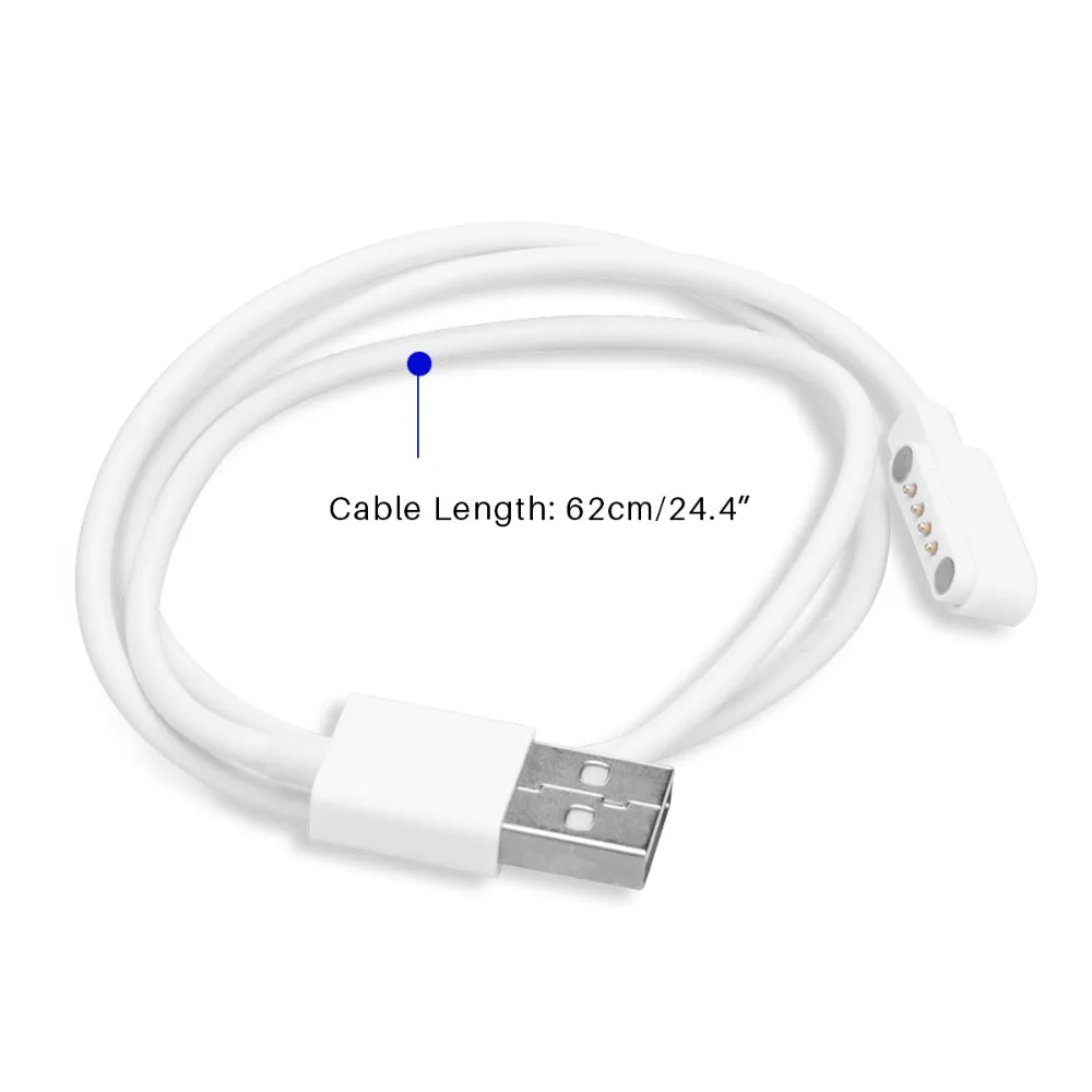 4 Pin Magnet Charge-Type Charging Cable for Q100 Q750S T88 A20 A20S TD05 V6G Q403 Smart Watch Power USB | Электроника