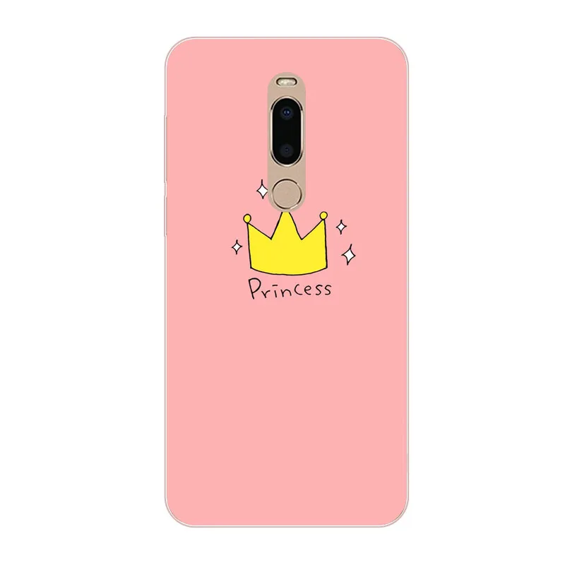 Чехол для meizu note 8 силиконовые окрашенные картинки с животными мягкая задняя