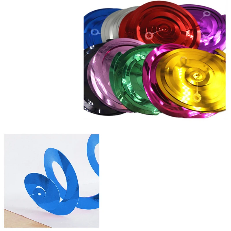 Подвесной спиральный орнамент юбилей Радуга дома ПВХ лазер Сияющий День