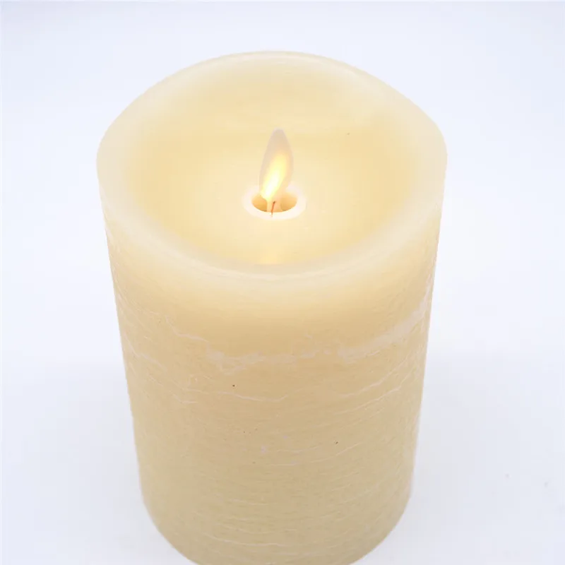 Luminara Flameless Led Candles Flicker Battery Candle Lamp For Home Wedding Party Holiday Decoration 3.5*5 inch with Timer | Дом и сад