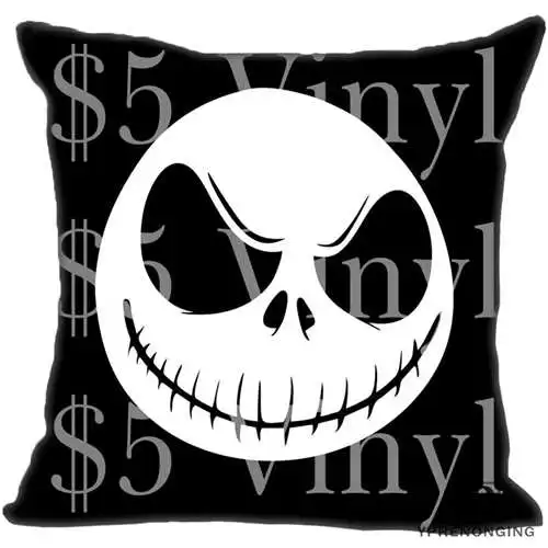 Pillowcase Best Custom Jack_Skellington(1)@ 1 Наволочка на подушку, спальня домашний квадратный наволочка на молнии(одна сторона)#190404-01-215 - Цвет: Pillowcase