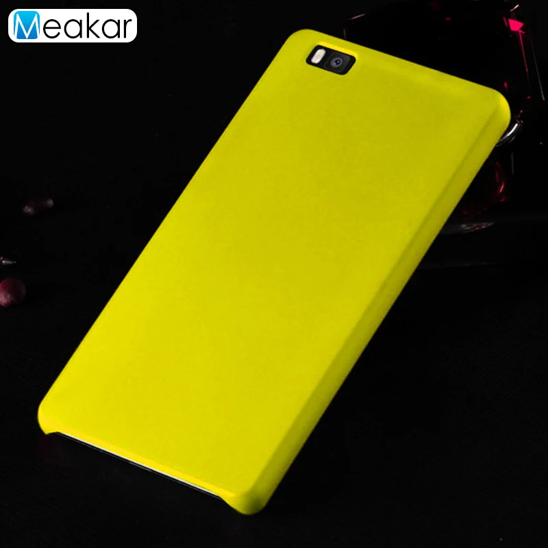 yellow Coque 5.0For huawei P8 Lite чехол для huawei Ascend P8 Lite P8 мини ALE-L21 ALE-L04 телефона чехол-лента на заднюю панель - Цвет: yellow