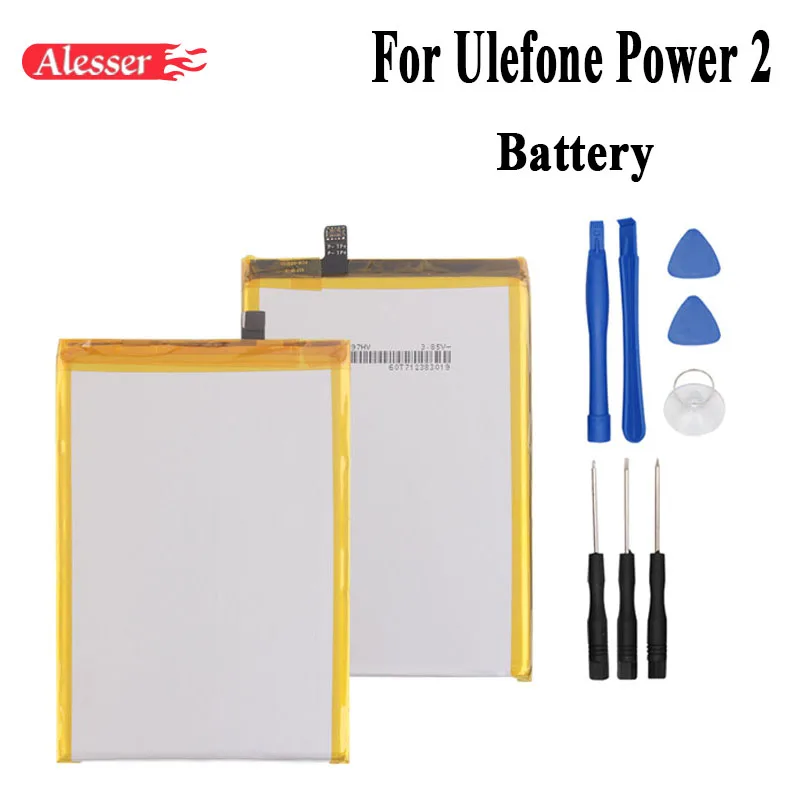 Alesser для Ulefone power 2 аккумулятор 6050 мАч Высококачественный Новый Сменный аксессуар