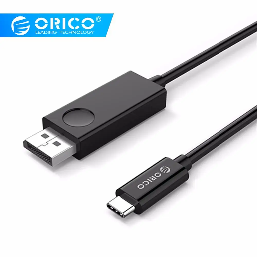 Кабель ORICO USB C для DisplayPort 3 1 Type DP 4 K/2 K 60Hz HD видео адаптер Samsung Galaxy S9/S8 Huawei Mate 10 Pro C| |