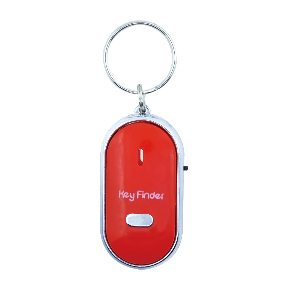 Мини-свисток анти-потеря KeyFinder будильник кошелек Pet трекер умный мигающий пикающий дистанционный брелок для ключей с локатором Tracer Key Finder+ светодиодный