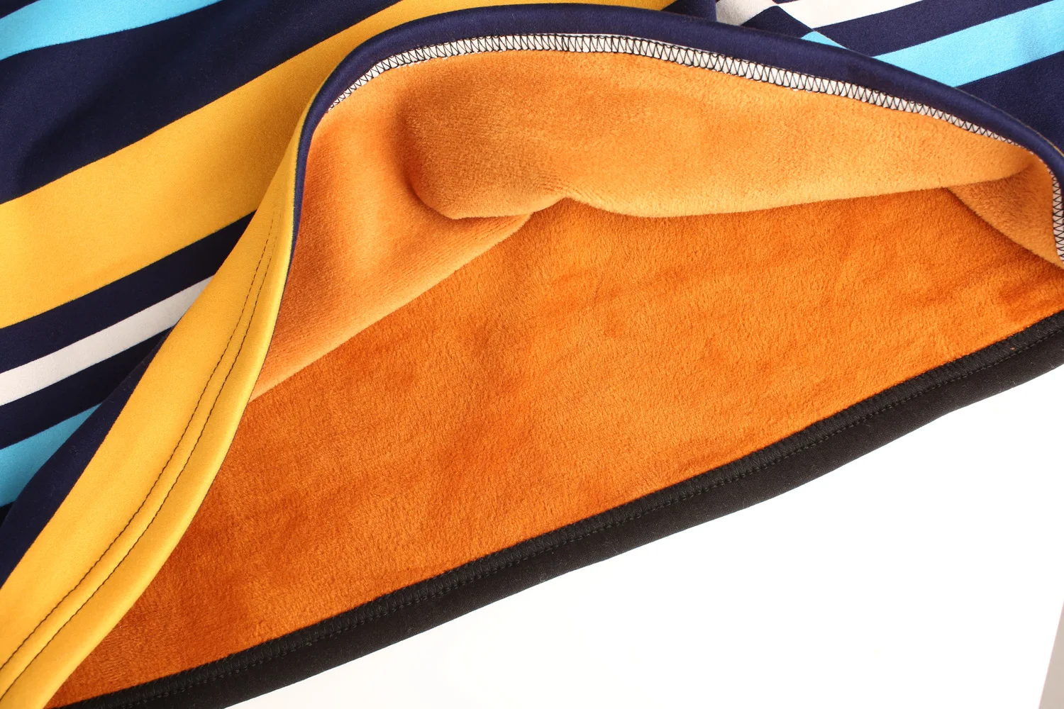 Мужское термобелье комплект из 2 предметов: футболка в полоску + штаны утепленное