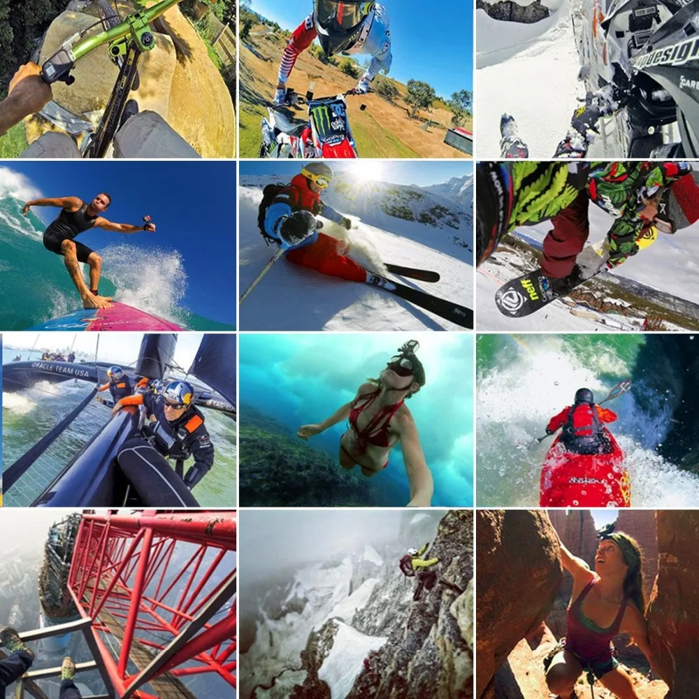 PULUZ крепление для GoPro HERO6 черная вертикальная поверхность ABS J Hook Пряжка Hero5|Чехлы