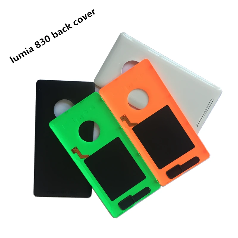 Крышка батареи для Nokia lumia 830 оригинальная новая беспроводная зарядка задняя