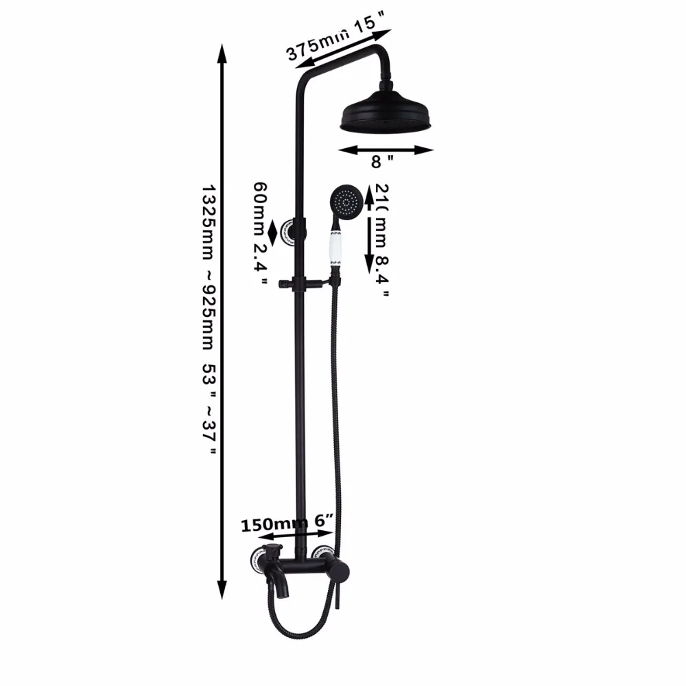 KEMAIDI настенный кран для ванной комнаты смесители душа смеситель с ручной