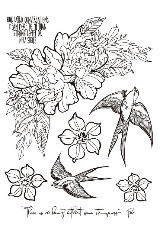 Птица/прозрачные штампы для скрапбукинга DIY/изготовление карт/рождественские