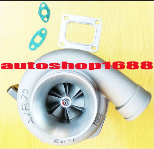 T66-5 GT35 GT3584 a/r 0,70 a/r. 81 T4 фланец масляным охлаждением 3,00 дюймовый v-ленточный 360 градусов опорный подшипник журнала