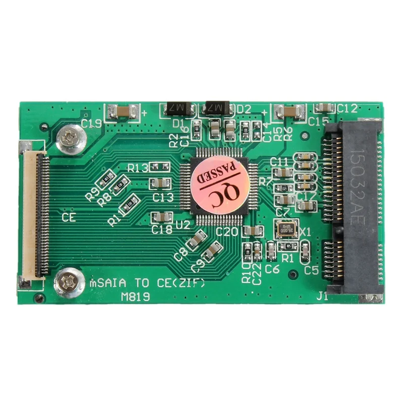 Mini mSATA PCI E 1 8 дюймов 3 В SSD к 40pin ZIF CE кабель конвертера адаптера карты|Корпус