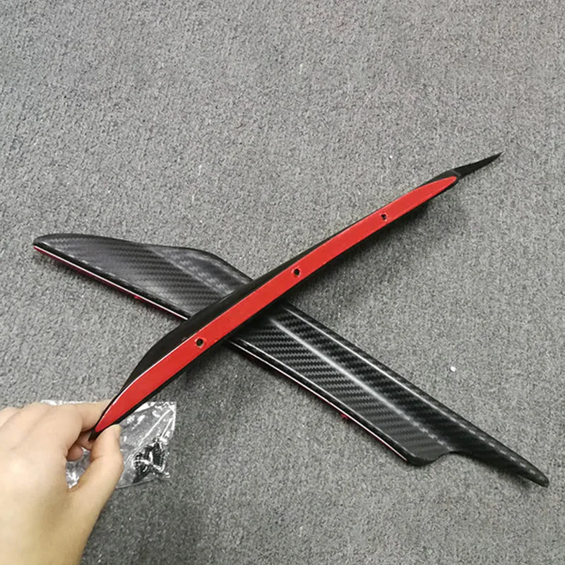 Новинка 4 шт./компл. универсальные защитные бамперы для автомобиля передний