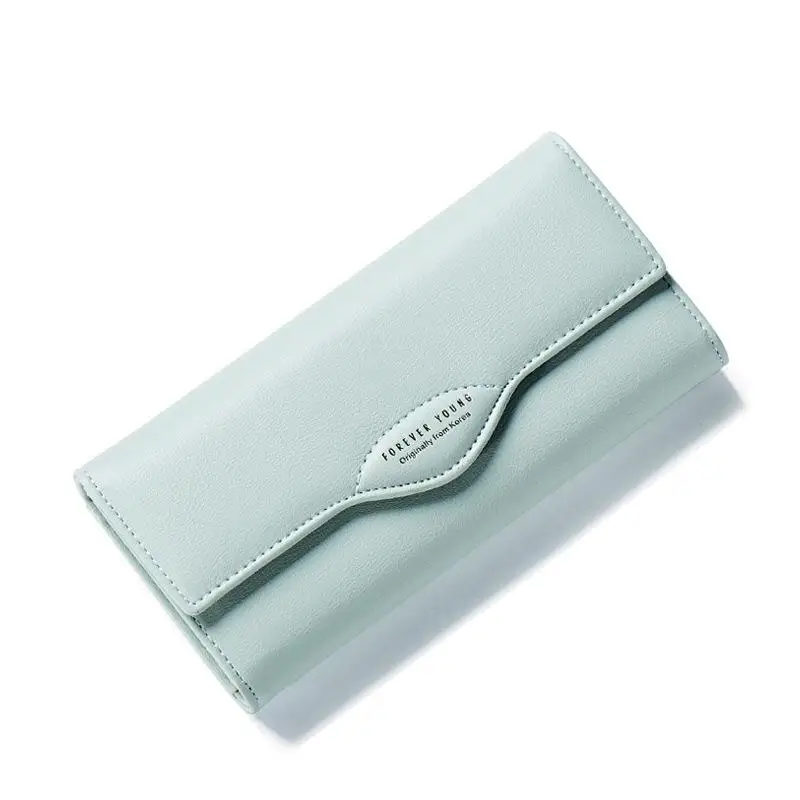 Weichen/длинный женский кошелек простой из искусственной кожи клатч для отдыха