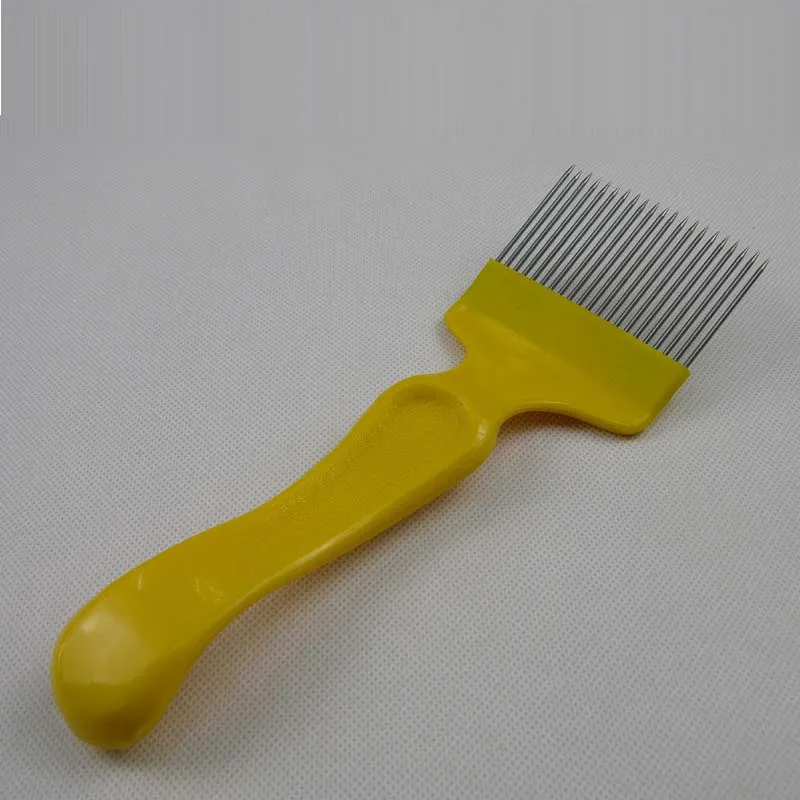 Beefun Хорошего Качества 18 Pin/21pin из нержавеющей стали зубья расческа разворачивающая вилка игольчатый нож-скребок пчелы Пчеловодство столовые приборы для меда