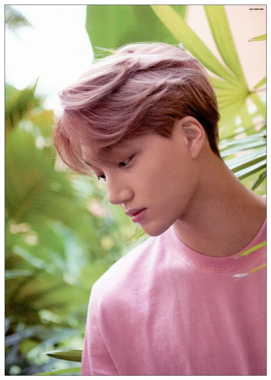 S006 Kpop постер EXO белая бумага с покрытием для печати, настенная наклейка, украшение для дома, стены, художественный плакат - Цвет: S006