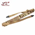 Двухточечный плечевой ремень для винтовки для пистолета 2 с металлической пряжкой QD, регулируемое крепление для страйкбола тактический для банджи, комплект для банджи-системы