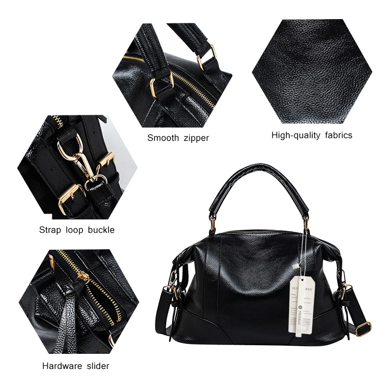 Hjphoebag модные женские туфли Сумки однотонные мягкие высококвалифицированные