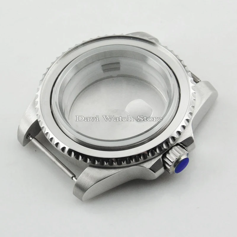 Чехол для часов из нержавеющей стали 40 мм серебристый подходит ETA 2836 DG2813/3804 Miyota 82 |