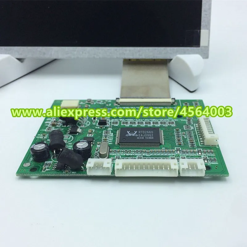 7 дюймов для Raspberry pi универсальный дисплей ЖК-контроллер HSD070IDW1 E11 E13 E15 монитор драйвер платы VGA AV кабель для arduino ПК