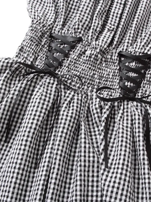 Высококачественное летнее женское японское Брендовое платье с коротким рукавом