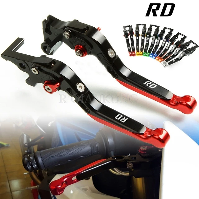 Для Yamaha RD250 A B RD400 C E F RD250LC RD350LC RD500 CNC Алюминиевый Регулируемый складной удлиняющий
