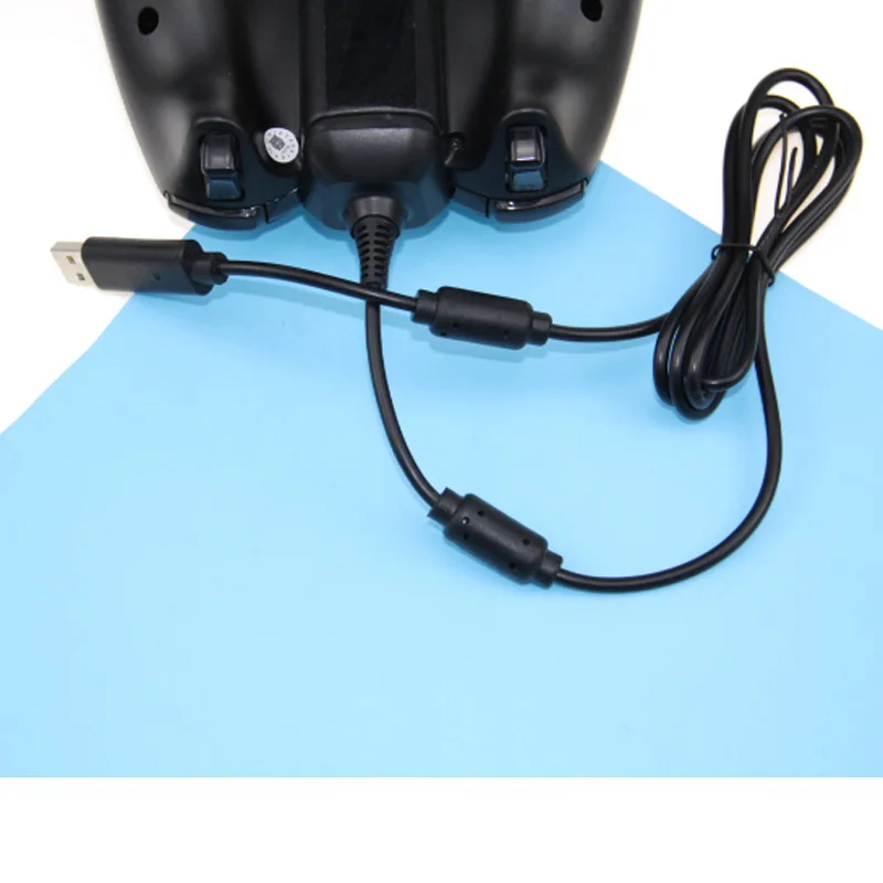 Черный USB кабель для зарядки 2 шт./лот Сменное зарядное устройство беспроводного